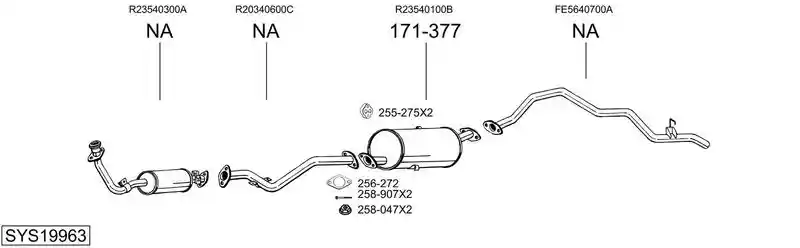 BOSAL SYS19963