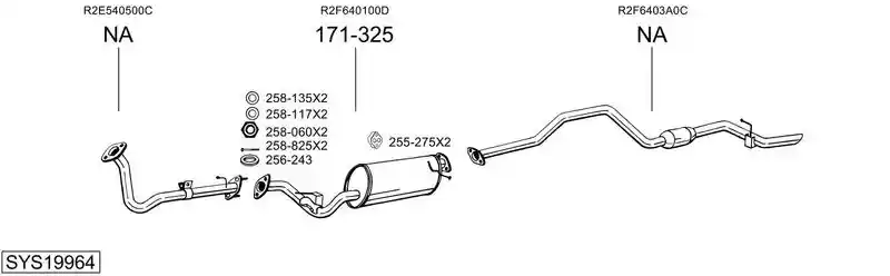 BOSAL SYS19964