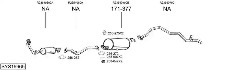 BOSAL SYS19965