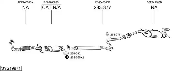 BOSAL SYS19971