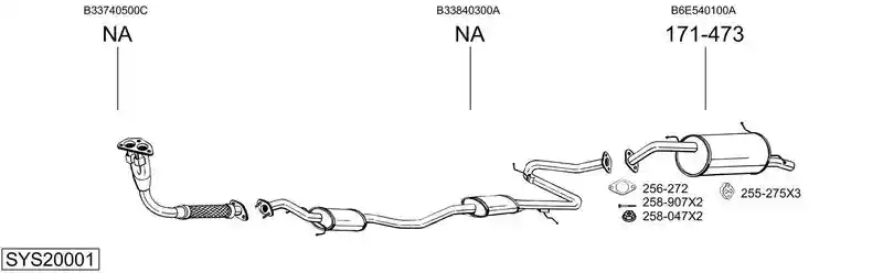 BOSAL SYS20001