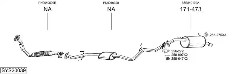 BOSAL SYS20039