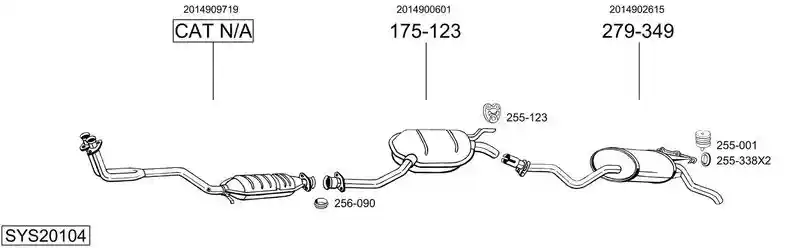 BOSAL SYS20104