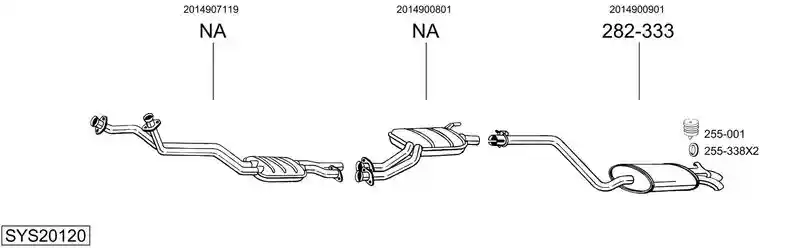 BOSAL SYS20120