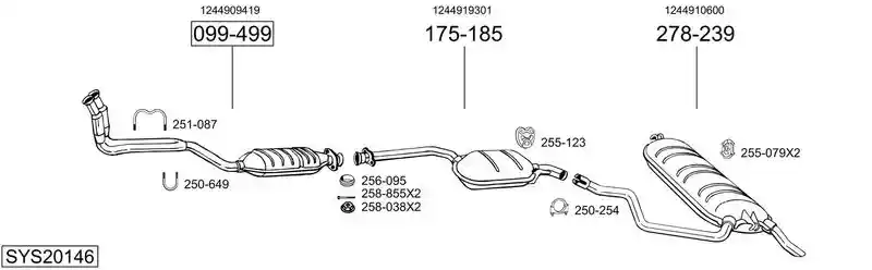 BOSAL SYS20146