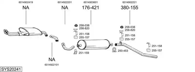 BOSAL SYS20241