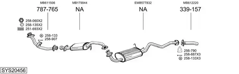 BOSAL SYS20456