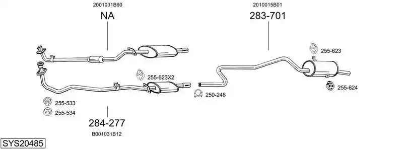 BOSAL SYS20485