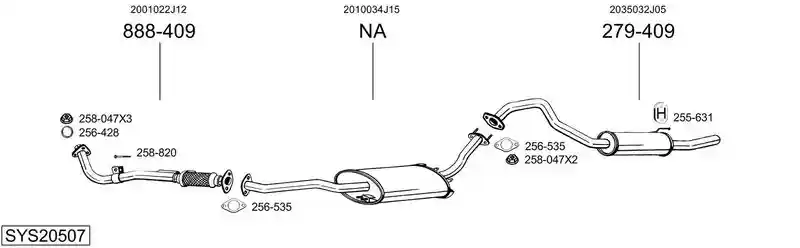 BOSAL SYS20507