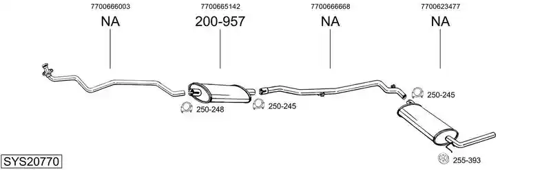 BOSAL SYS20770