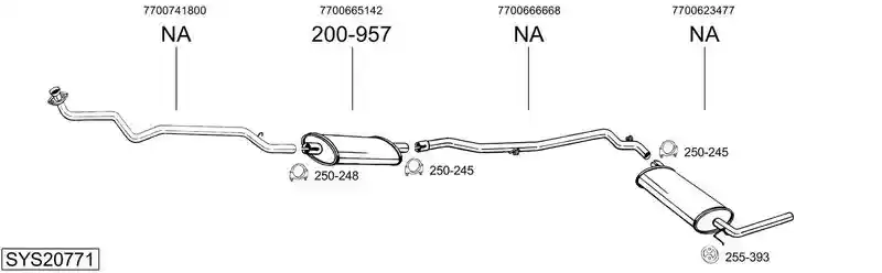 BOSAL SYS20771