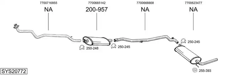 BOSAL SYS20772