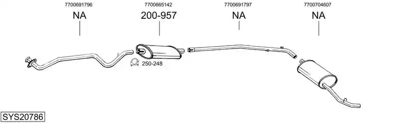 BOSAL SYS20786