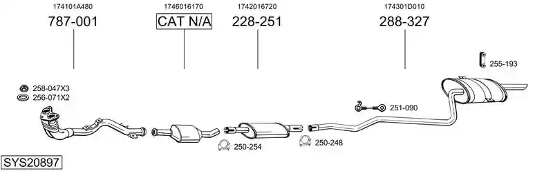 BOSAL SYS20897
