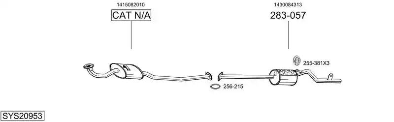 BOSAL SYS20953