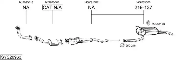 BOSAL SYS20963