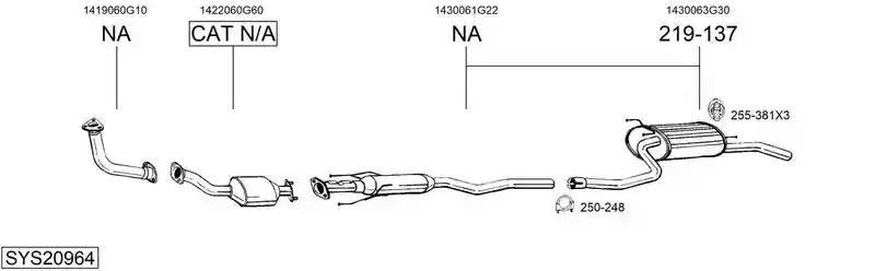 BOSAL SYS20964