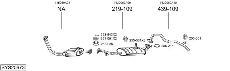 BOSAL SYS20973