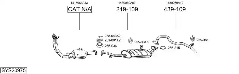 BOSAL SYS20975