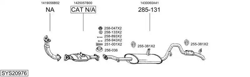 BOSAL SYS20976