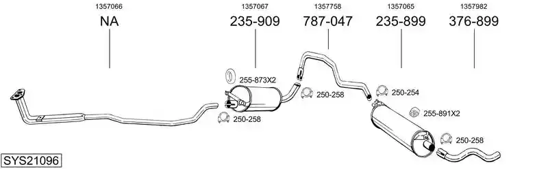 BOSAL SYS21096