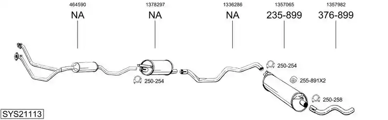 BOSAL SYS21113