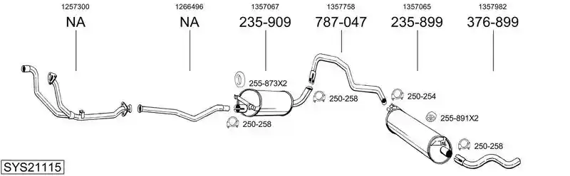 BOSAL SYS21115