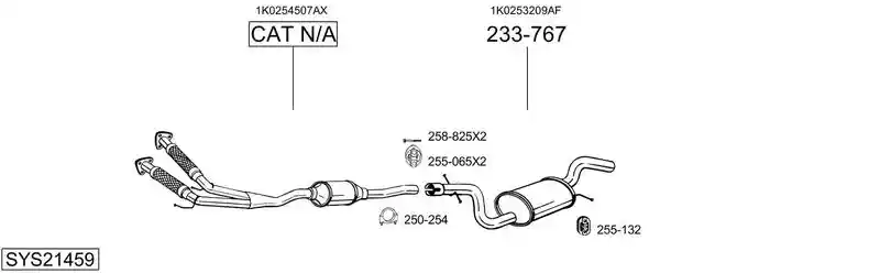 BOSAL SYS21459