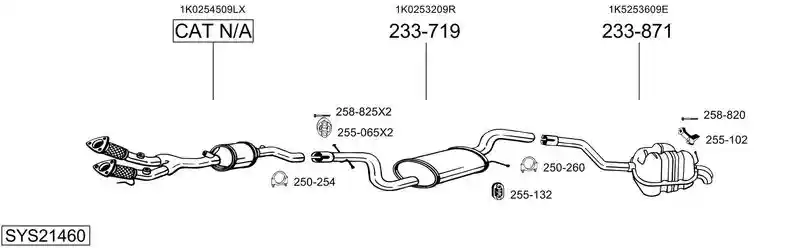BOSAL SYS21460