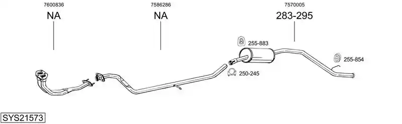 BOSAL SYS21573