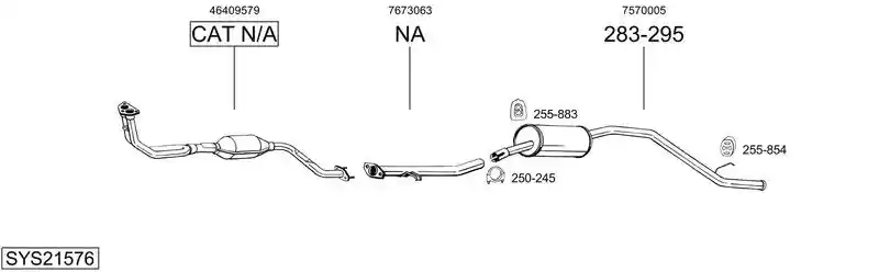 BOSAL SYS21576