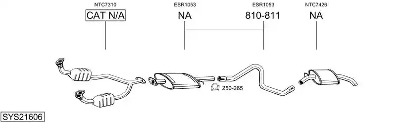 BOSAL SYS21606