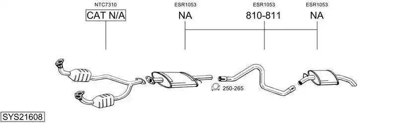 BOSAL SYS21608
