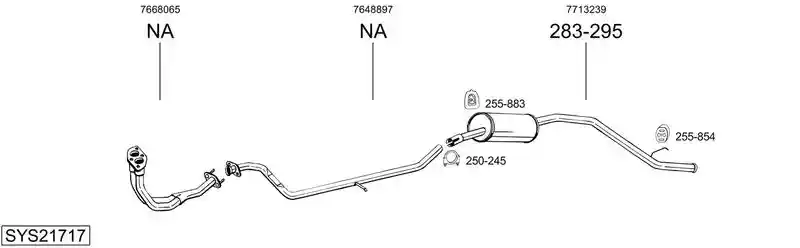 BOSAL SYS21717