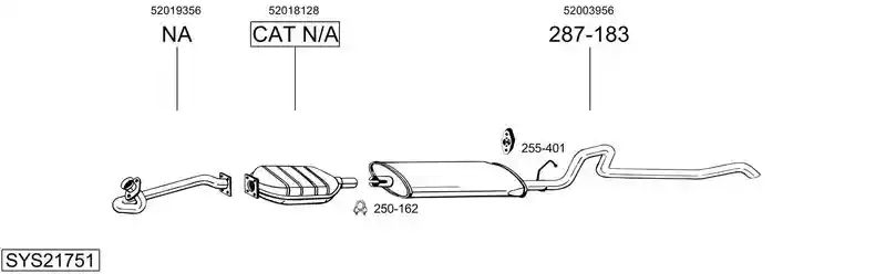 BOSAL SYS21751