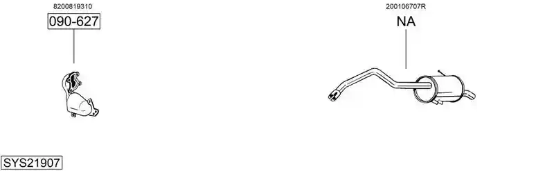 BOSAL SYS21907
