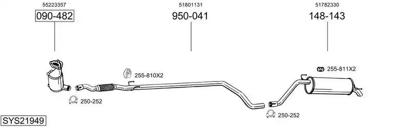 BOSAL SYS21949