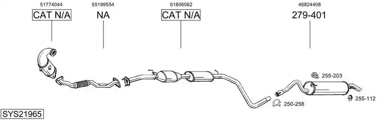BOSAL SYS21965