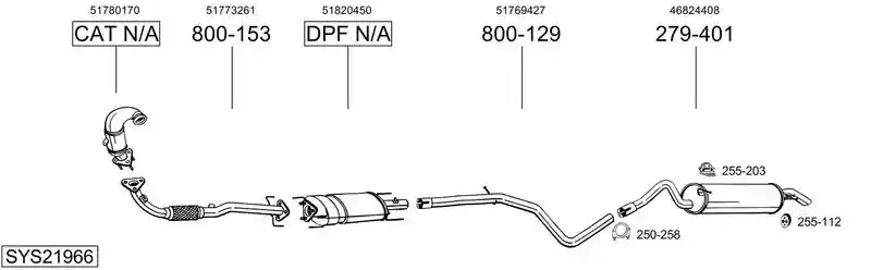 BOSAL SYS21966
