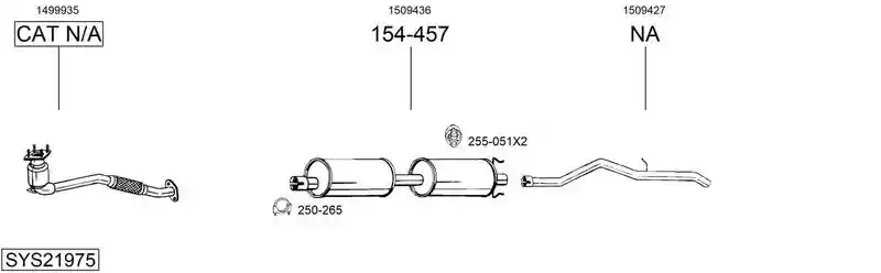 BOSAL SYS21975