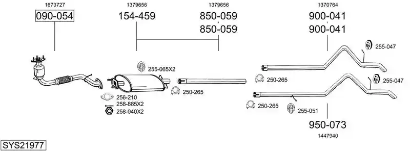 BOSAL SYS21977