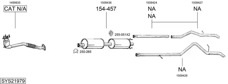 BOSAL SYS21979
