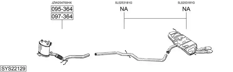 BOSAL SYS22129