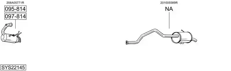 BOSAL SYS22145
