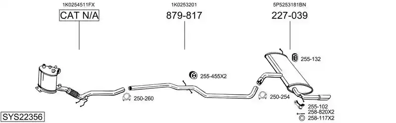 BOSAL SYS22356