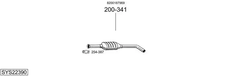 BOSAL SYS22390