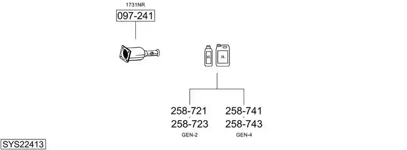 BOSAL SYS22413