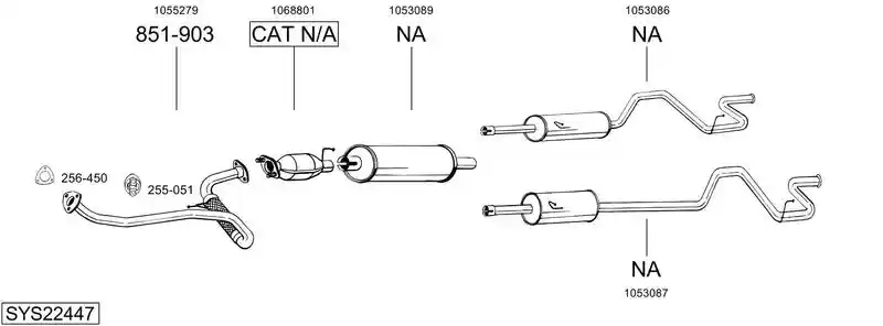 BOSAL SYS22447