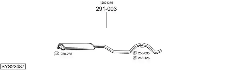 BOSAL SYS22487