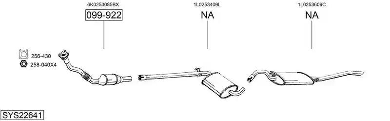 BOSAL SYS22641